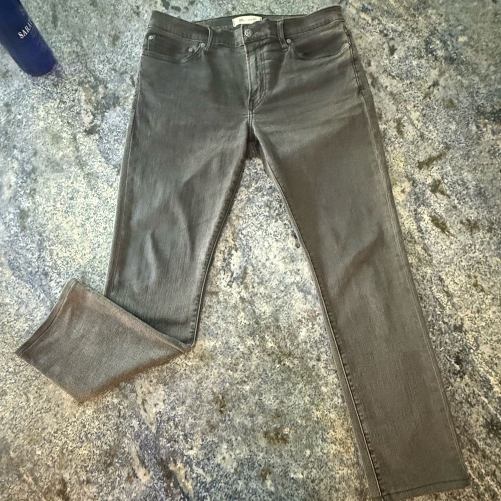 Madewell women’s Skinny Jeans in Charcoal 36 32